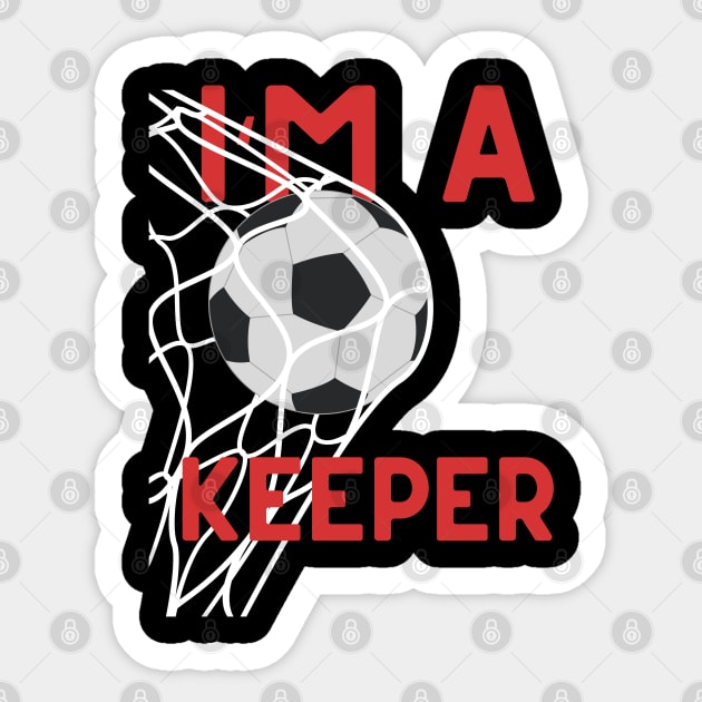 Football Keeper (I'm a Keeper) Sticker by isstgeschichte